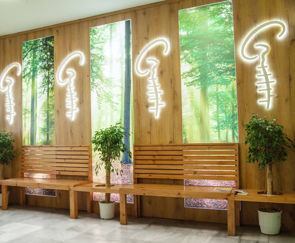 Healthcare & Beauty Salon Interiors - Ahepa hospital B department of neurology Thessaloniki